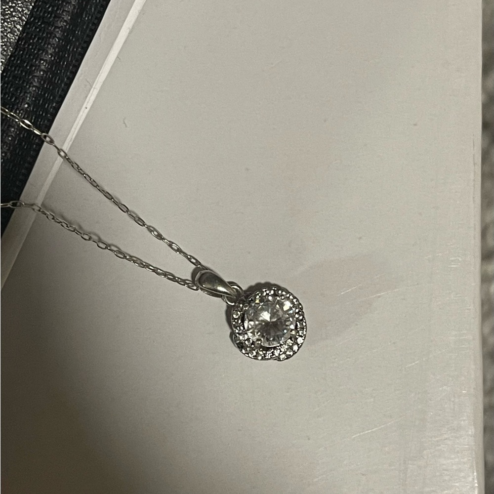 Sterling Silver Dimond Necklace